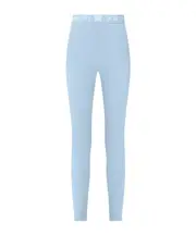 Rib seamless tights M/L blue