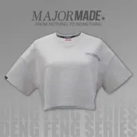 在飛比找momo購物網優惠-【MAJOR MADE】立體壓紋短版大學Tee