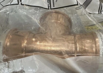 3” ApolloPress 811 Tee ProPress 10077761 Copper Tube P X P X P Tee Press Fitting
