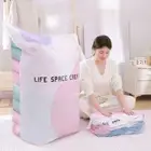 Transparent Vacuum Compression Bag Vacuum Seal Storage Bag Clothes Organizer