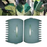 1 Pair Leaf , Hand Rakes, Grabber Tool Claws Rubbish Pick up Hand Held Leaf