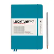 Hardcover Medium Squared Notebook, 251 Page (Ocean) - A5