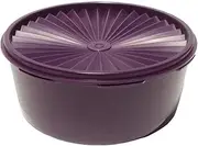 [Tupperware] 8 Cup Servalier Stacking Canister in Dewberry Purple