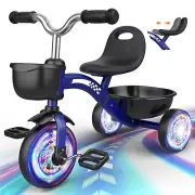 Toddler Tricycle for1-3 3-5 Year Olds, Toddler Toys Baby Bike, Toys for Ages ...
