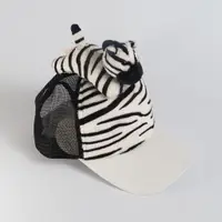 在飛比找蝦皮商城優惠-斑馬-棒球帽｜六福村 官方直營 動物明星 獨家扣子拆裝設計 