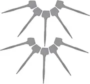 BESPORTBLE 10pcs Horseshoe Nail Set Iron Horseshoe Nails for Horse Tack High Strength Easy to Install Compact Portable