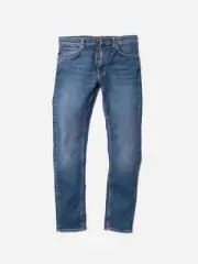 Nudie Jeans Lean Dean Mens Slim Fit Jean Blue Mud W32 L32 UNALTERED BRAND NEW