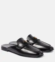 [Prada] Prada Leather mules AU 6 black