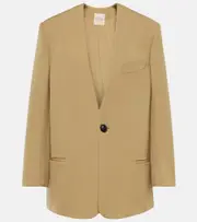 [Tod's] Tod's Virgin wool blazer AU 8 brown