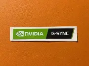 1 PCS Sticker for NVIDIA G-Sync 8mm x 50mm 2020 Version Logo Decal Case