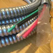 Southwire 4/3 w/Ground THHN/THWN-2 Copper Wire, Aluminum Armored MC Cable BX