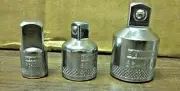 DEWALT SOCKET ADAPTERS SELECT THE SIZE YOU WANT 1/4 IN, 3/8 IN OR 1/2 IN DRIVE