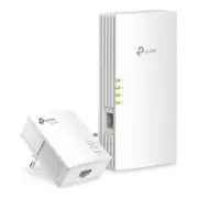 Power Line Tp Link TL WPA7817 Kit AV1000 +AX1500 White