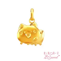 在飛比找momo購物網優惠-【2sweet 甜蜜約定】貓貓蟲咖波經典系列純金墜飾 約0.