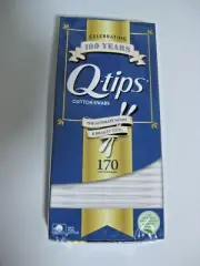 100 Years Anniversary Q-tips Sealed Box New Collectible Q Tip Swabs Retired