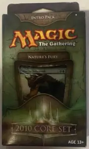 MtG Magic the Gathering 2010 NATURE'S FURY INTRO DECK w/booster pack SEALED NEW