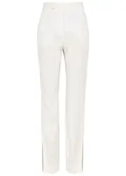 Jacquemus Le Pantalon Tibau Straight-leg Trousers - White - 38 (UK10 / S) 38 (UK10 / S)