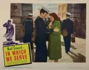 In Which We Serve Lobby Card John Mills Kay Walsh 1942 Old Movie Photo