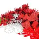 摩達客 聖誕裝飾配件包組合-經典純紅色系 (2尺(60cm)樹適用)(不含聖誕樹)(不含燈