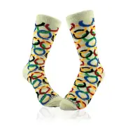 Ring Pattern Socks from the Sock Panda (Adult Small - Shoe Sizes 2-5)