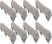 Retaining Wall Blocks Landscape Edging, Faux Brick Edging, Garden Lawn Border, Easy to Install, Weather and Fade Resistant, 35x20x20cm for Flower Beds, Pathways, Garden