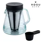 【KOGU 珈琲考具】TRITAN耐熱防摔咖啡壺700ML(附濾網與勺子)