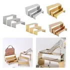 3x Riser Display Stand Perfume Stand Organizer Versatile Display Shelf for