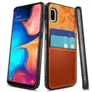 For Samsung Galaxy A10E A20 A30S A50 Wallet Case Leather Card Holder Phone Cover