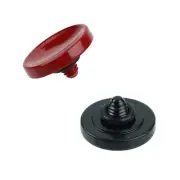 2PC Dark Red+Black Soft Shutter Release Button for Hasselblad 503CW,Olympus OM-1
