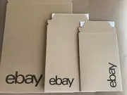MAILERS RIGID Flat Mailers eBay Brand Genuine Three Sizes (LOT OF 3)