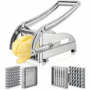 1pc, Stainless Steel Fruit Cutter, Vegetable Cutter, Potato, Chipper, French Fry Cutter, Potato Slicer, Vegetable Chopper, Onion Chopper, Food Chop...