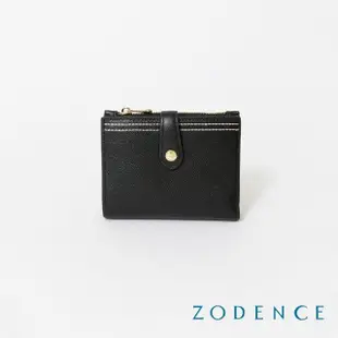 【ZODENCE 佐登司】ZORA進口牛皮三層短夾(雙12限定/多色任選)