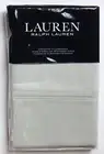 LAUREN by Ralph Lauren SPENCER SET OF 2 STANDARD PILLOWCASES GREY SATEEN NEW