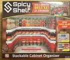 Spicy Shelf Deluxe-Expandable Spice Rack and Stackable Cabinet Pantry Organizer