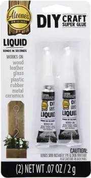 Aleene's --- Liquid -- DIY Craft Super Glue Adhesive --- 2/Pkg.