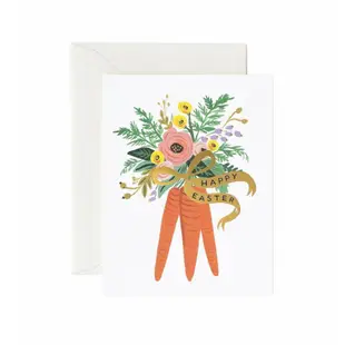 美國RIFLE PAPER 復活節卡/ Carrot Bouquet eslite誠品