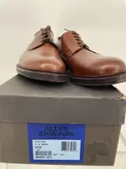 Allen Edmonds Mens Cyrus Derby Dress Shoes 11D Snuff Brown Leather USA Made 2759
