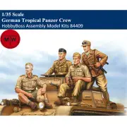 HobbyBoss 84409 1/35 German Tropical Panzer Crew Soldier Figures Assembly Model
