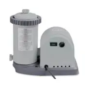 Intex 1500 GPH Easy Set Pool Filter Cartridge Pump with Timer & GFCI