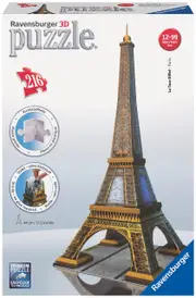 Ravensburger - Eiffel Tower 3D Puzzle 216 Piece