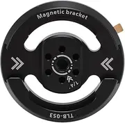 Magnetic Phone Tripod Mount Adapter with Metal Circle, Magnetic Phone Holder with 1/4in Screw Hole, for Tripod, Selfie Stick, Ballheads, for Video Recording