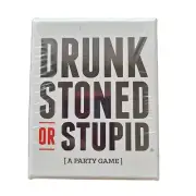 Drunk Stoned Or Stupid A Party Game For You & Your Stupid Friends New Sealed