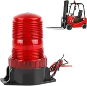 Lesunbak LED Forklift Beacon Light, Safety Warning Roof Top Flasher Flashing Beacon, LED Roof Light, Engineering Vehicle Flashing Light, For Trucks, Forklift, Tractor, Bus, Carts