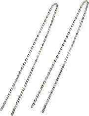 [Angoily] 2pcs Detachable Acrylic Chain Strap for DIY Jewelry Making Versatile Prime Chains for Bags and Clothing Decoration Durable and Stylish Accessories Marble