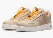 Nike Air Force 1 '07 LV8 Shoes Sanddrift Citron Pulse DV0794-100 Men's