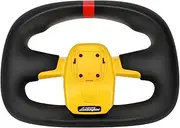 Steering Wheel Kit Compatible with Segway Ninebot Gokart Electric Kart Replacements Accessories (Yellow for Ninebot Gokart Lamborghini)