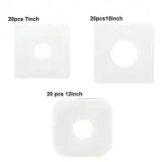 Record Sleeves LP Bags Kraft Paper Wear Reduction Anti-scratches Enhanced Safety