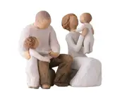 Willow Tree Family Grandfather and Grandmother by Susan Lordi