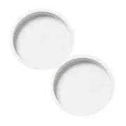 2x Silicone Cake Decor Moulds Ice Tray Jelly Candy Cookie Chocolate Baki