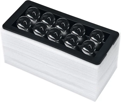Sphere Clear Ice Cube Tray - Silicone Ice Ball Maker Mold,Crystal Clear round Ic